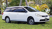 Rent a Nissan Wingroad from KCNN Rentals on Tobago